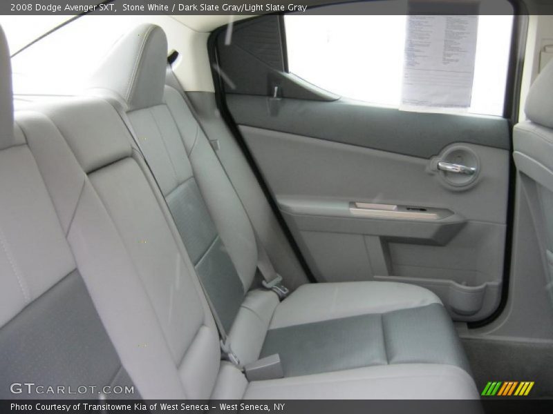 Stone White / Dark Slate Gray/Light Slate Gray 2008 Dodge Avenger SXT
