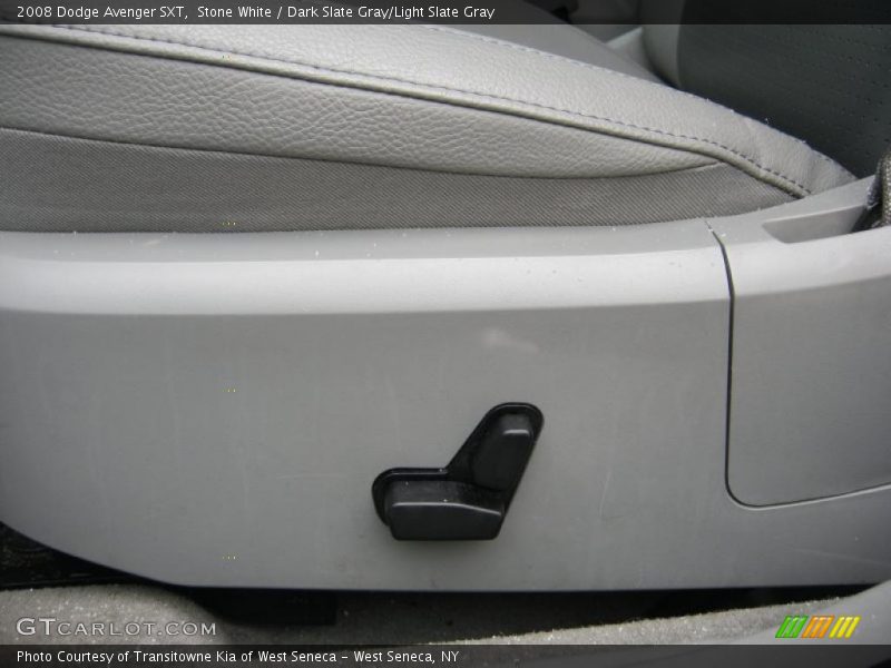 Stone White / Dark Slate Gray/Light Slate Gray 2008 Dodge Avenger SXT