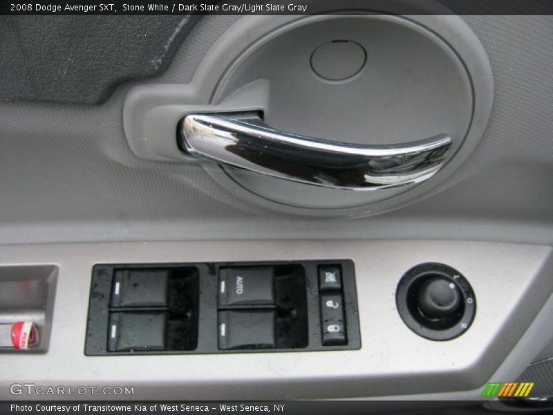 Stone White / Dark Slate Gray/Light Slate Gray 2008 Dodge Avenger SXT
