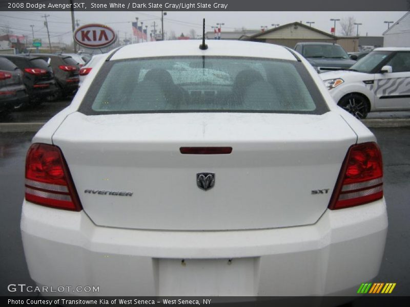 Stone White / Dark Slate Gray/Light Slate Gray 2008 Dodge Avenger SXT