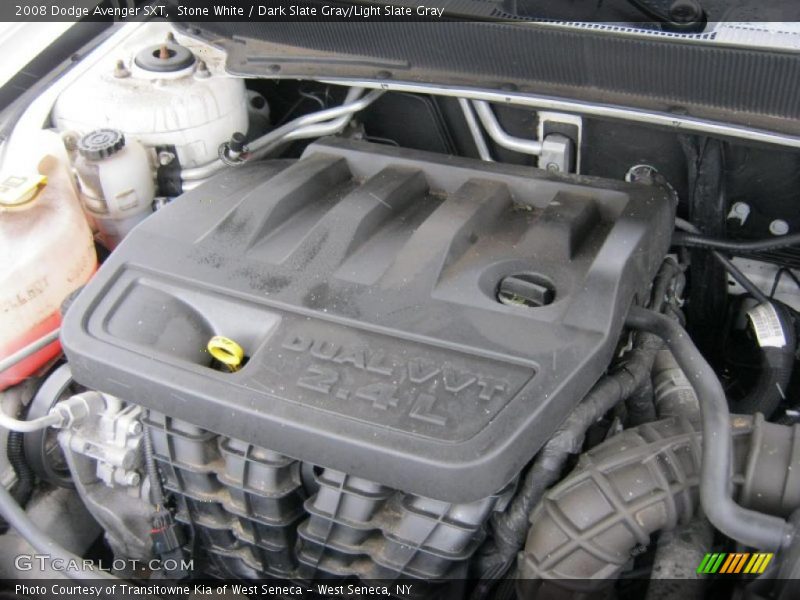 Stone White / Dark Slate Gray/Light Slate Gray 2008 Dodge Avenger SXT