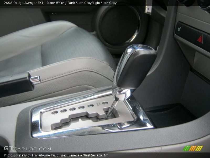 Stone White / Dark Slate Gray/Light Slate Gray 2008 Dodge Avenger SXT