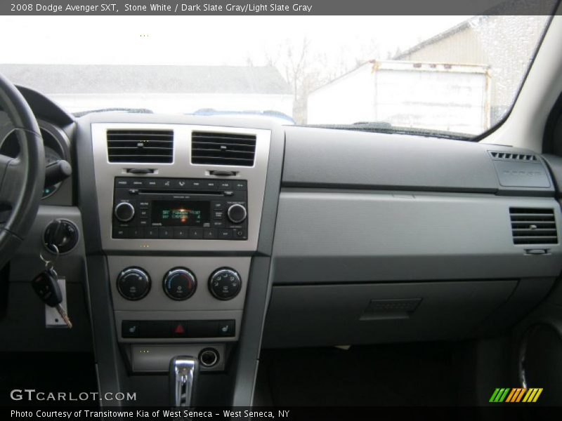 Stone White / Dark Slate Gray/Light Slate Gray 2008 Dodge Avenger SXT