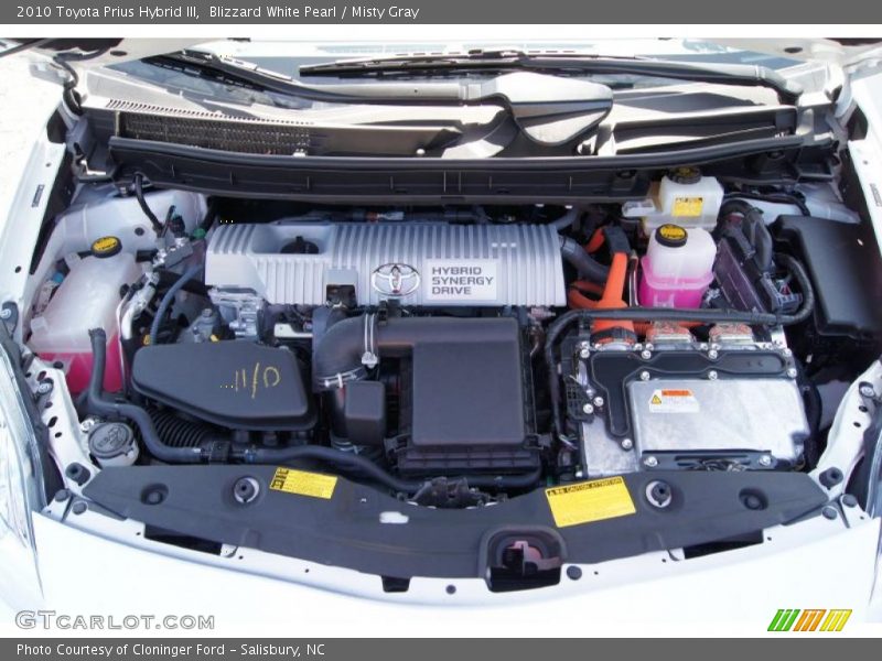  2010 Prius Hybrid III Engine - 1.8 Liter DOHC 16-Valve VVT-i 4 Cylinder Gasoline/Electric Hybrid