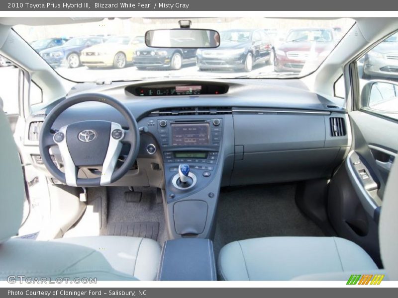 Dashboard of 2010 Prius Hybrid III