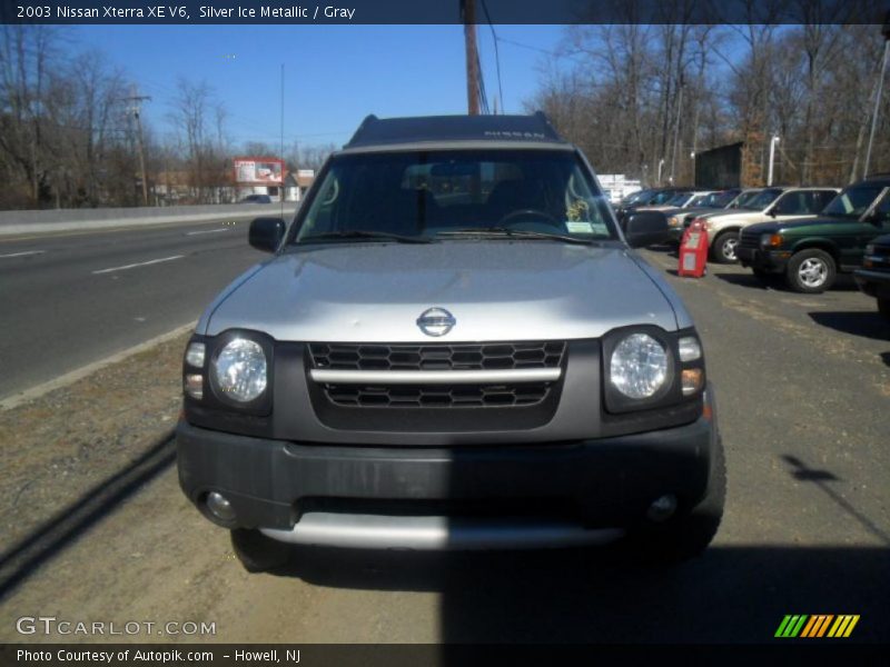 Silver Ice Metallic / Gray 2003 Nissan Xterra XE V6