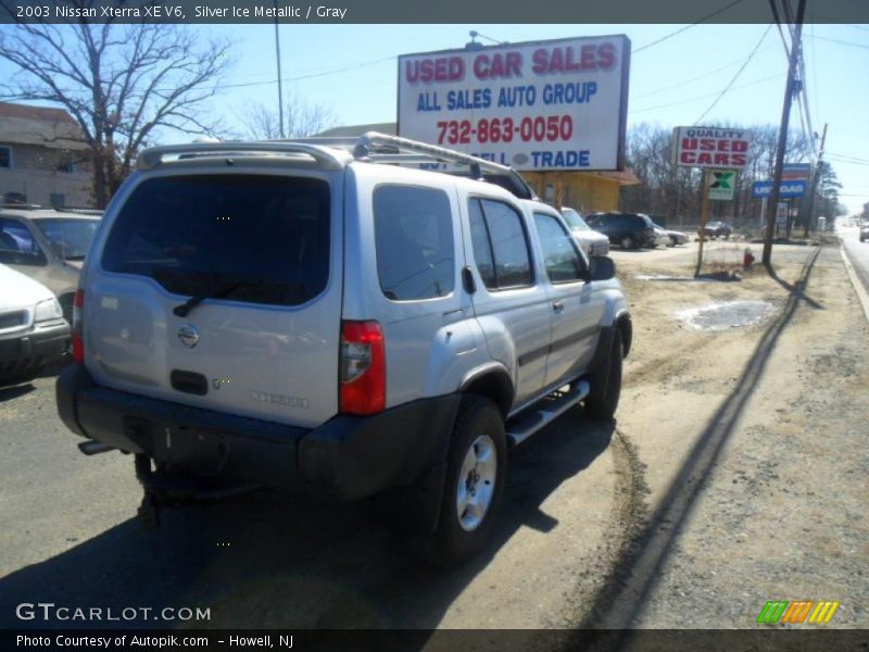 Silver Ice Metallic / Gray 2003 Nissan Xterra XE V6