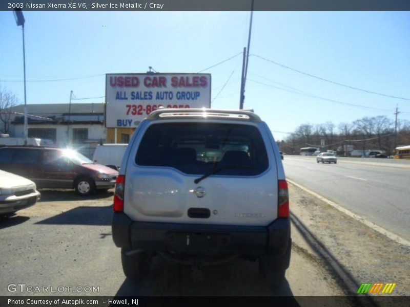 Silver Ice Metallic / Gray 2003 Nissan Xterra XE V6