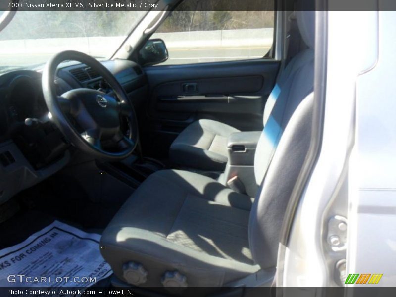 Silver Ice Metallic / Gray 2003 Nissan Xterra XE V6