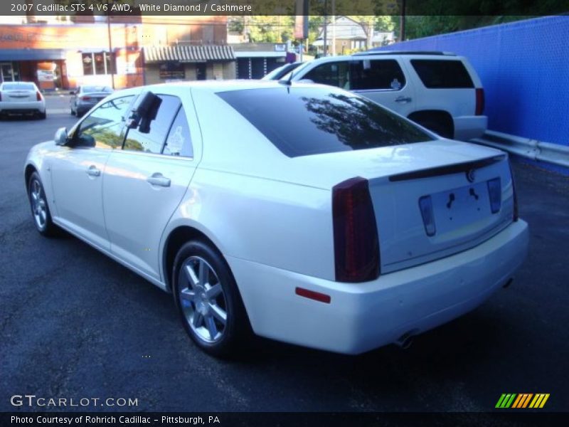 White Diamond / Cashmere 2007 Cadillac STS 4 V6 AWD