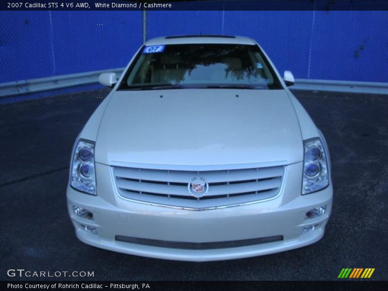 White Diamond / Cashmere 2007 Cadillac STS 4 V6 AWD