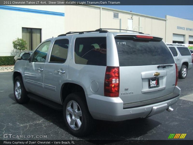 Sheer Silver Metallic / Light Titanium/Dark Titanium 2011 Chevrolet Tahoe LT 4x4
