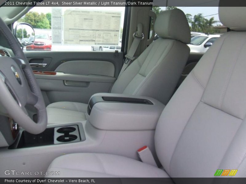 Sheer Silver Metallic / Light Titanium/Dark Titanium 2011 Chevrolet Tahoe LT 4x4