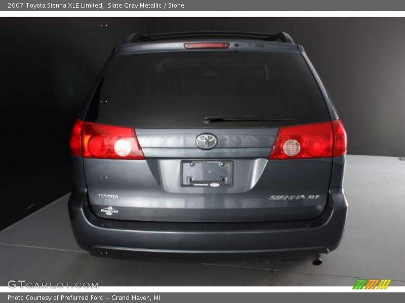 Slate Gray Metallic / Stone 2007 Toyota Sienna XLE Limited