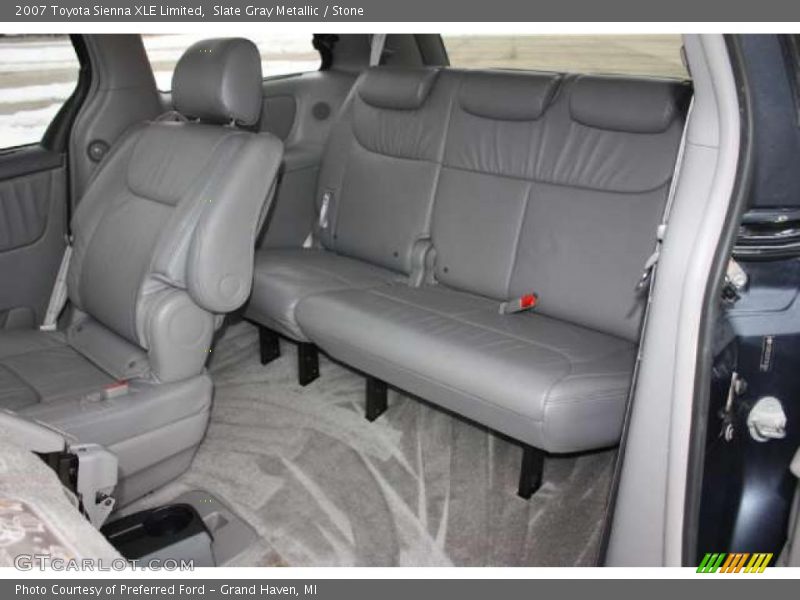 Slate Gray Metallic / Stone 2007 Toyota Sienna XLE Limited