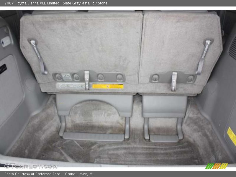 Slate Gray Metallic / Stone 2007 Toyota Sienna XLE Limited