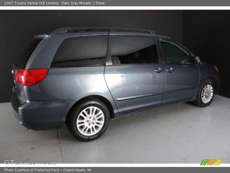 Slate Gray Metallic / Stone 2007 Toyota Sienna XLE Limited