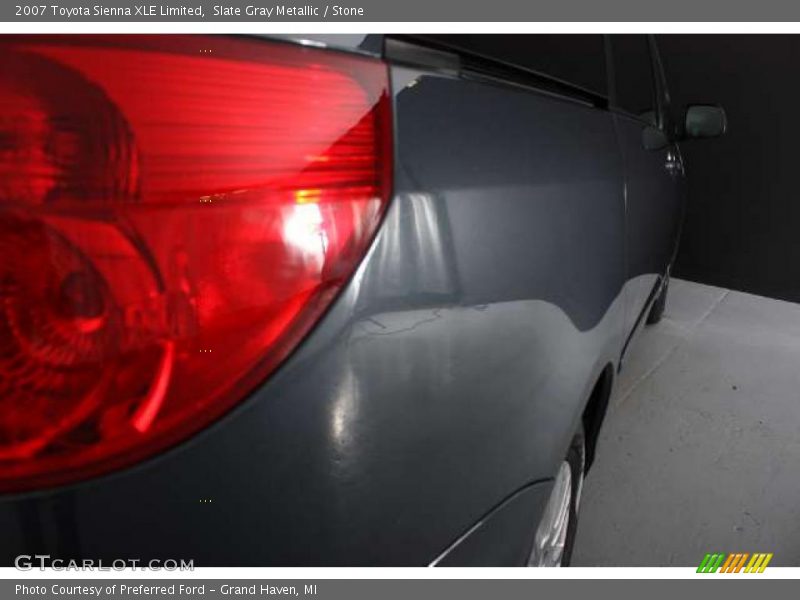 Slate Gray Metallic / Stone 2007 Toyota Sienna XLE Limited