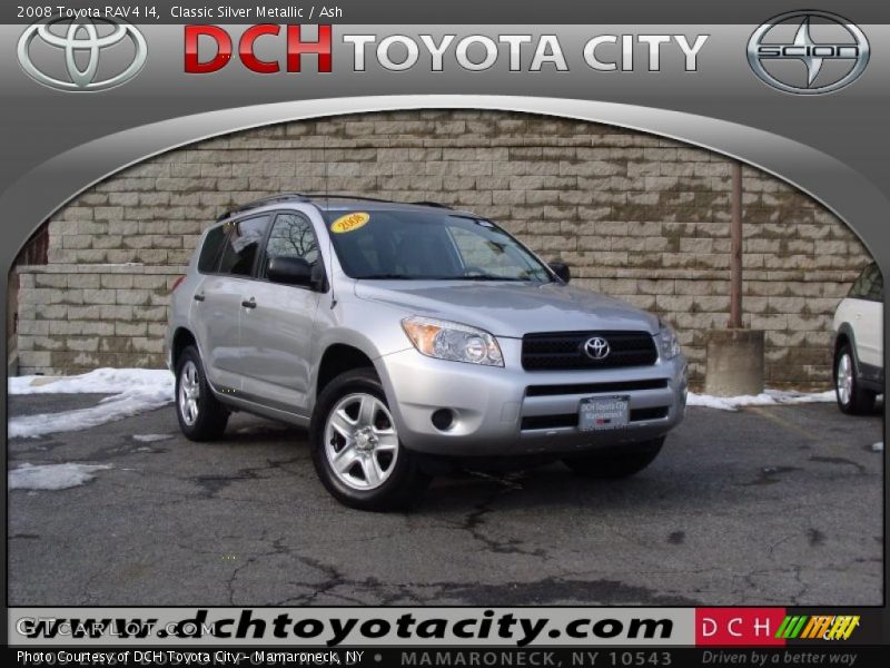 Classic Silver Metallic / Ash 2008 Toyota RAV4 I4