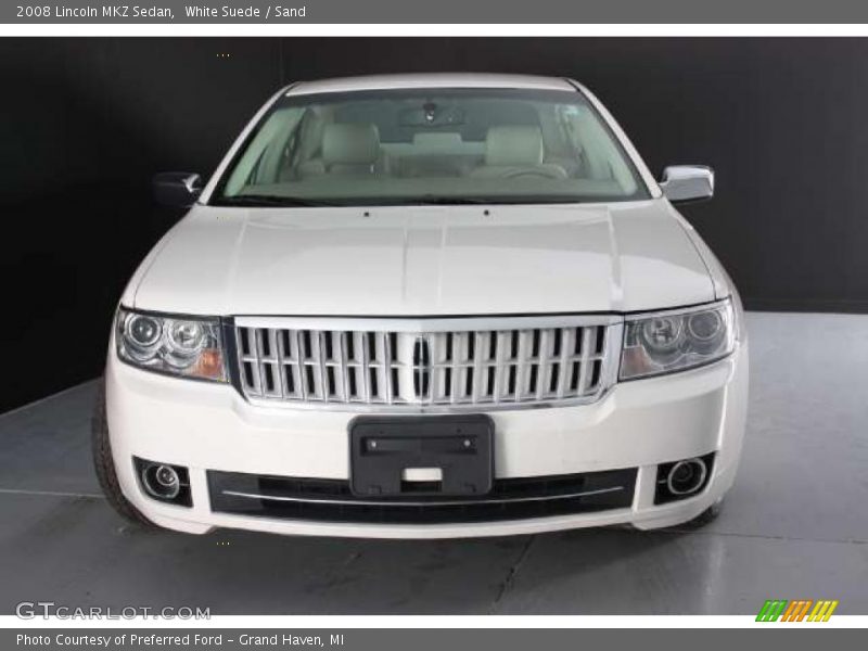 White Suede / Sand 2008 Lincoln MKZ Sedan