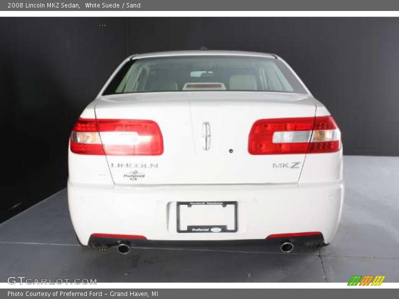 White Suede / Sand 2008 Lincoln MKZ Sedan