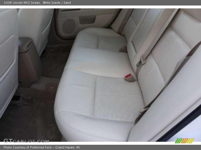 White Suede / Sand 2008 Lincoln MKZ Sedan