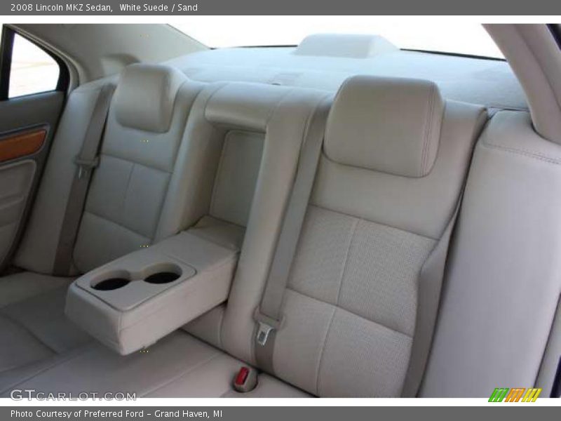 White Suede / Sand 2008 Lincoln MKZ Sedan