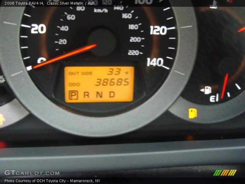 Classic Silver Metallic / Ash 2008 Toyota RAV4 I4