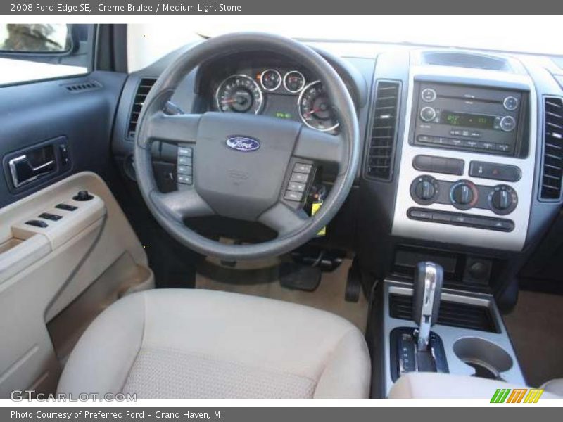 Dashboard of 2008 Edge SE