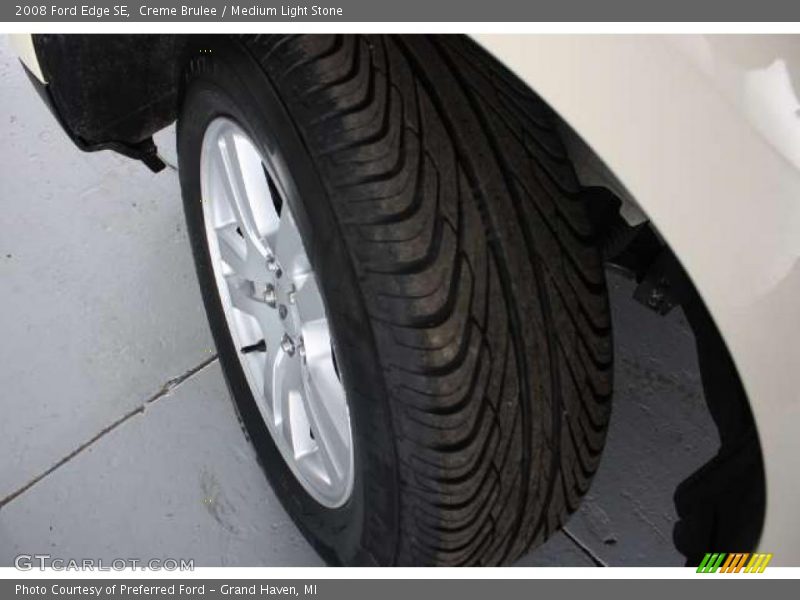 Creme Brulee / Medium Light Stone 2008 Ford Edge SE