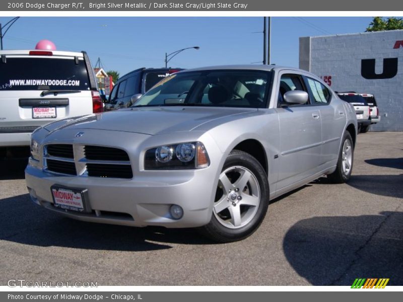 Bright Silver Metallic / Dark Slate Gray/Light Slate Gray 2006 Dodge Charger R/T