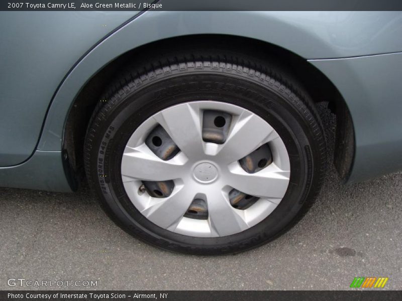 Aloe Green Metallic / Bisque 2007 Toyota Camry LE
