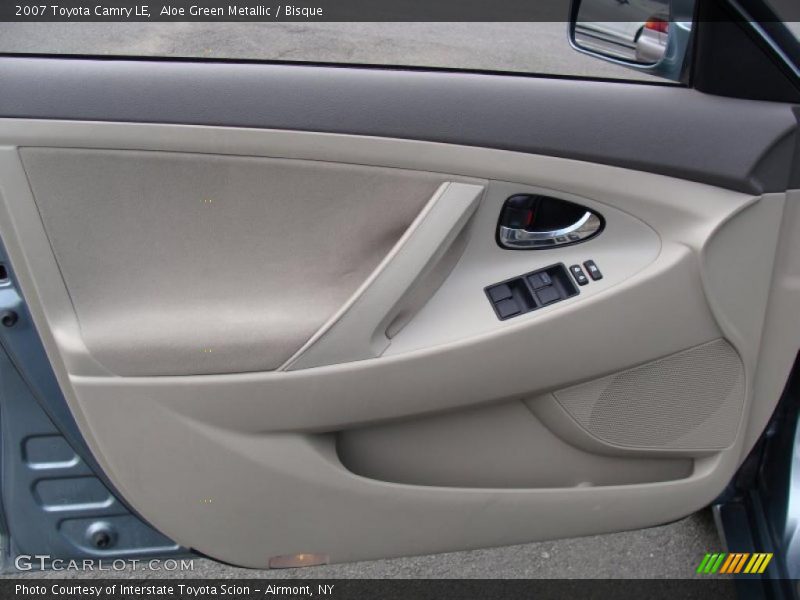 Aloe Green Metallic / Bisque 2007 Toyota Camry LE