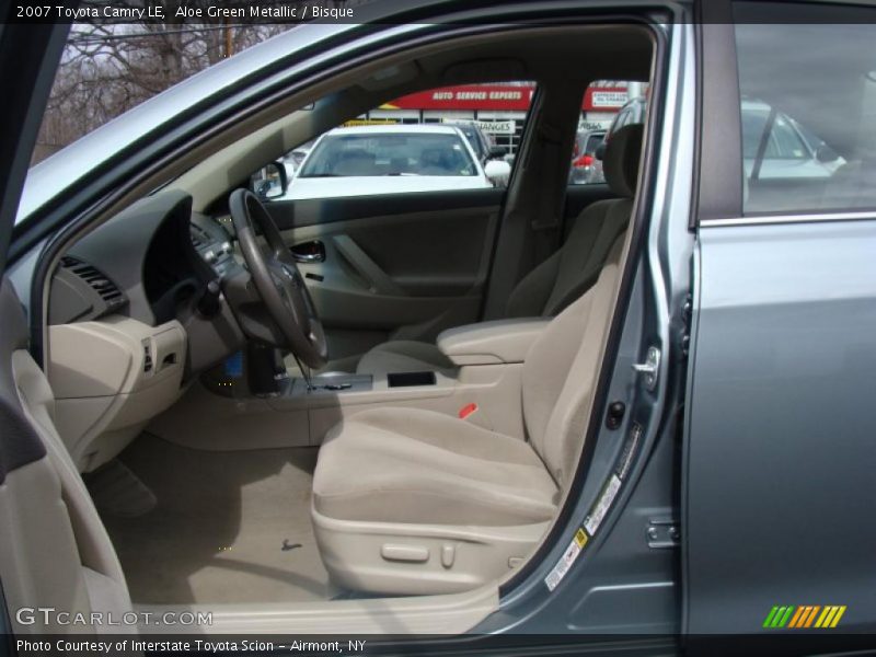 Aloe Green Metallic / Bisque 2007 Toyota Camry LE