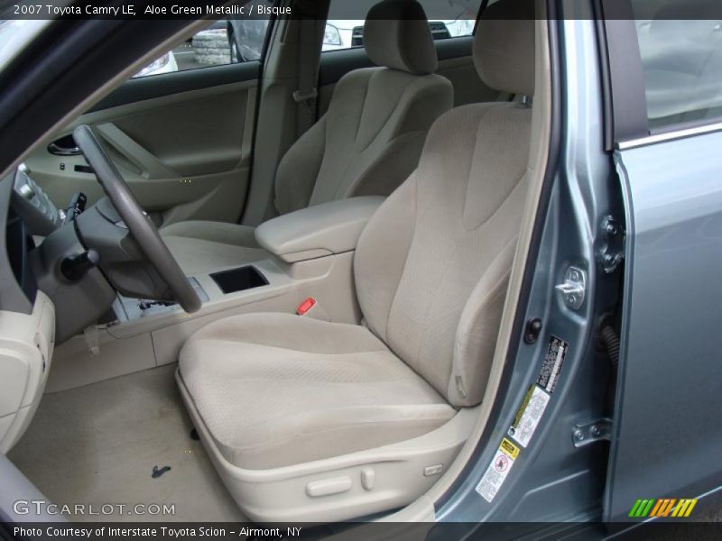 Aloe Green Metallic / Bisque 2007 Toyota Camry LE