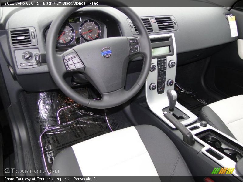 Off Black/Blonde T-Tec Interior - 2011 C30 T5 