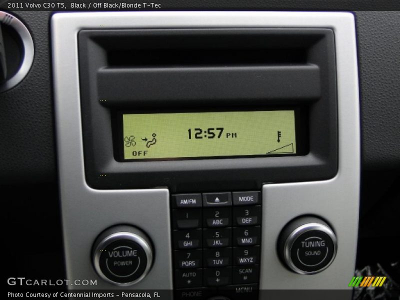Black / Off Black/Blonde T-Tec 2011 Volvo C30 T5