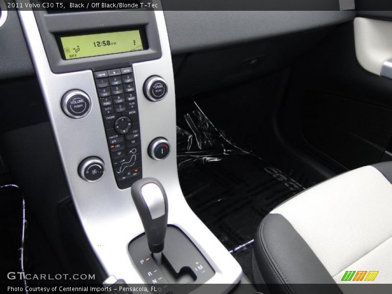 Black / Off Black/Blonde T-Tec 2011 Volvo C30 T5
