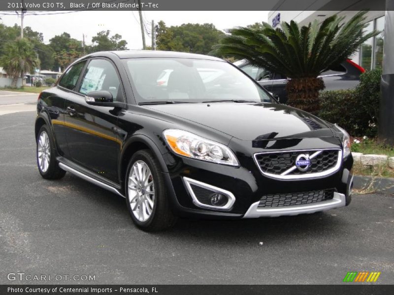Black / Off Black/Blonde T-Tec 2011 Volvo C30 T5