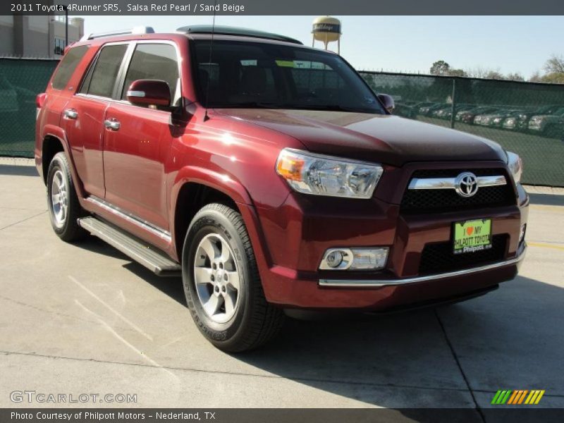 Salsa Red Pearl / Sand Beige 2011 Toyota 4Runner SR5