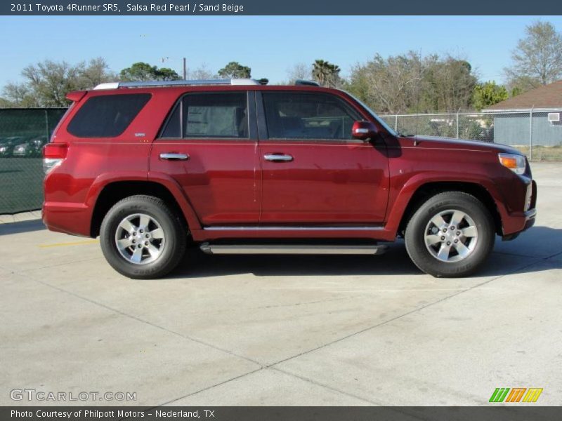 Salsa Red Pearl / Sand Beige 2011 Toyota 4Runner SR5
