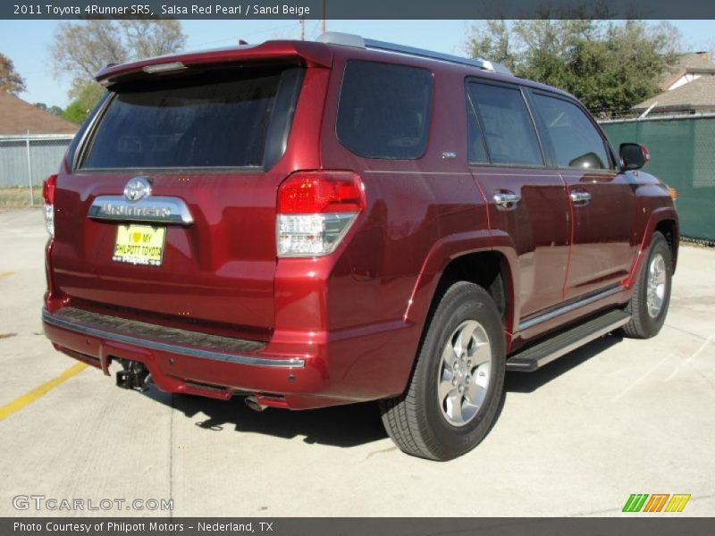 Salsa Red Pearl / Sand Beige 2011 Toyota 4Runner SR5