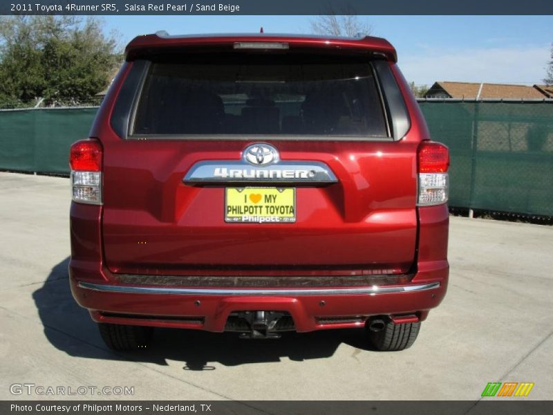 Salsa Red Pearl / Sand Beige 2011 Toyota 4Runner SR5