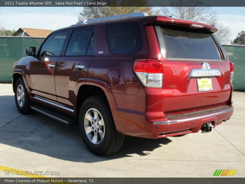 Salsa Red Pearl / Sand Beige 2011 Toyota 4Runner SR5