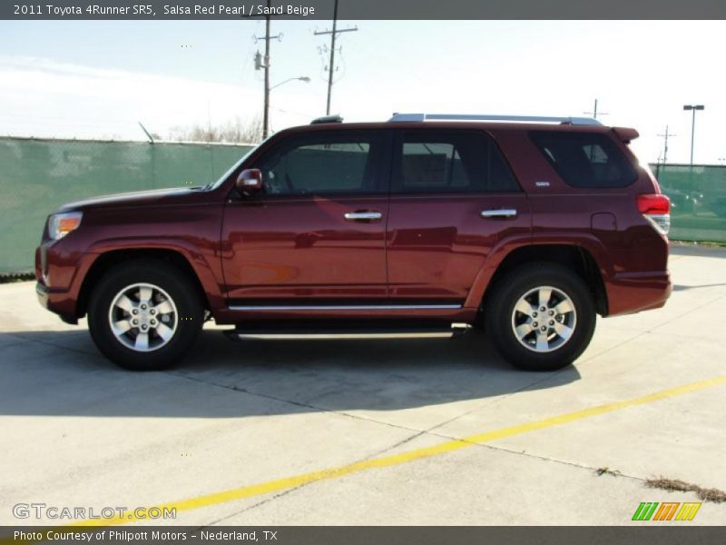 Salsa Red Pearl / Sand Beige 2011 Toyota 4Runner SR5