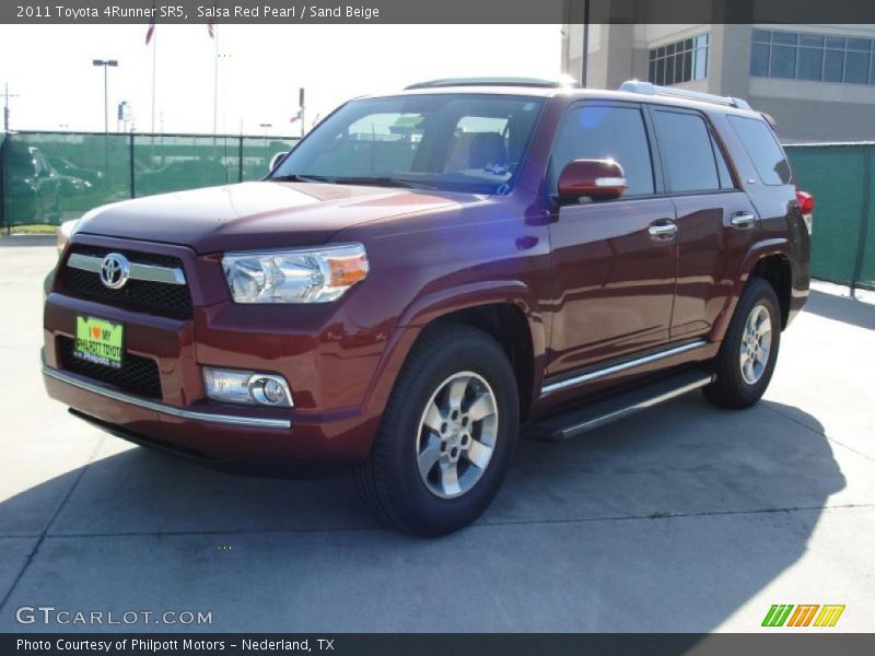 Salsa Red Pearl / Sand Beige 2011 Toyota 4Runner SR5