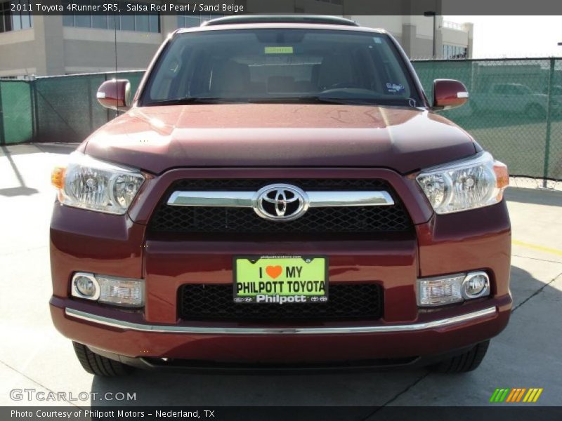 Salsa Red Pearl / Sand Beige 2011 Toyota 4Runner SR5