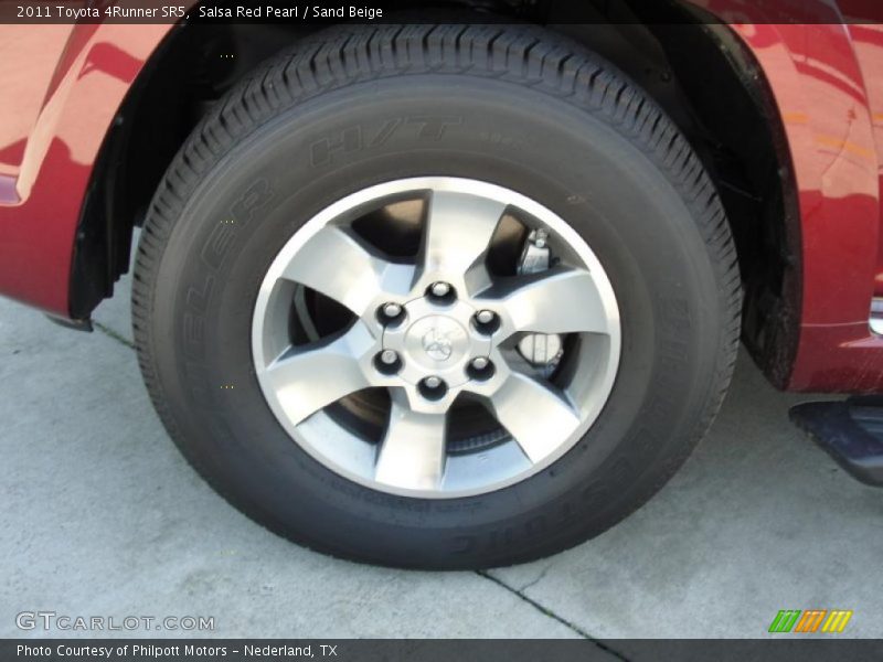 Salsa Red Pearl / Sand Beige 2011 Toyota 4Runner SR5