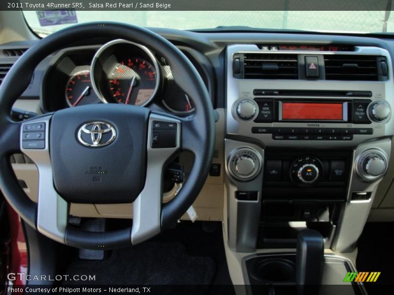 Salsa Red Pearl / Sand Beige 2011 Toyota 4Runner SR5