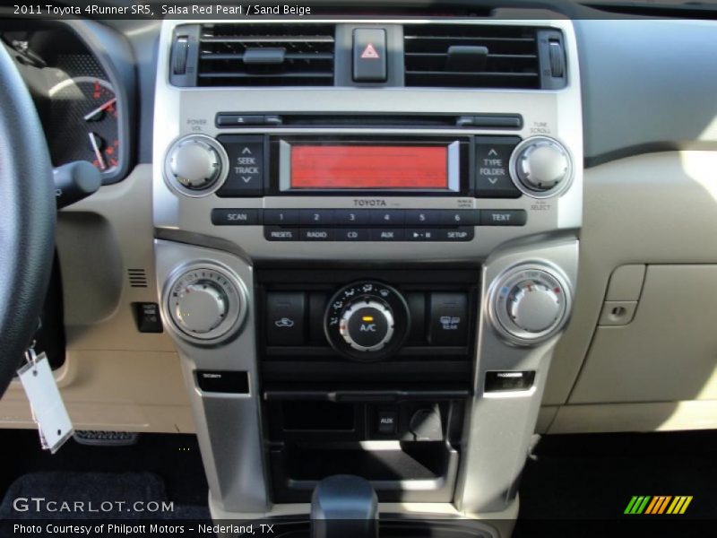Salsa Red Pearl / Sand Beige 2011 Toyota 4Runner SR5